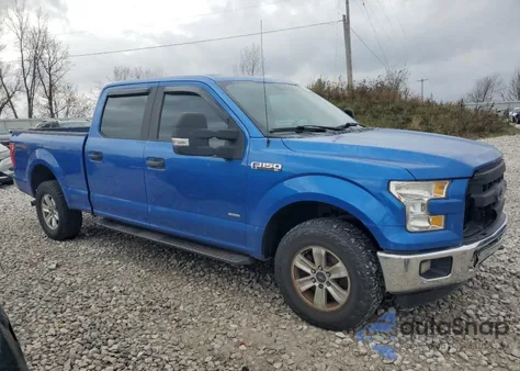 2015 Ford F150 Supercrew из США, поврежденный, VIN 1FTFW1EG4FFB48811